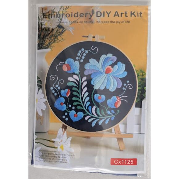 Embroidery DIY Art Kit Cx1125 Arts & Crafts, DIY - Picture 1 of 2